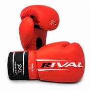 Rival Boxing RS60 2.0 Lace-Up Workout Sparring Gloves - 12 oz. - Red