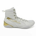 thumbnail image 1 of Rival Boxing RSX-Guerrero Mid-Top Deluxe Boxing Boots - 12 - White/Gold, 1 of 4