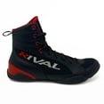 thumbnail image 1 of Rival Boxing RSX-Guerrero Mid-Top Deluxe Boxing Boots - 9 - Black/Red, 1 of 5