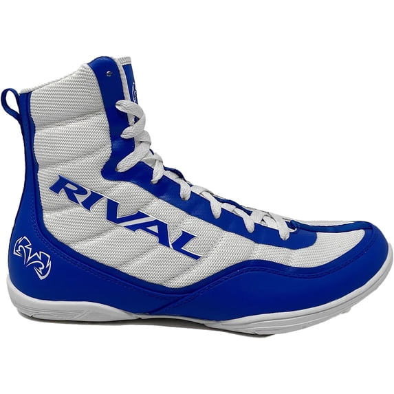 Rival Boxing RSX-Prospect Mid-Top Boxing Boots - 10 - White/Blue