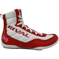 thumbnail image 1 of Rival Boxing RSX-Prospect Mid-Top Boxing Boots - 13 - White/Red, 1 of 4