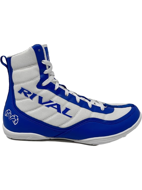 Boxing RSX-Prospect Mid-Top Boxing Boots - 7 - White/Blue