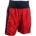 thumbnail image 1 of Rival Boxing Youth Dazzle Competition Boxing Trunks - Medium - Red/Black, 1 of 1