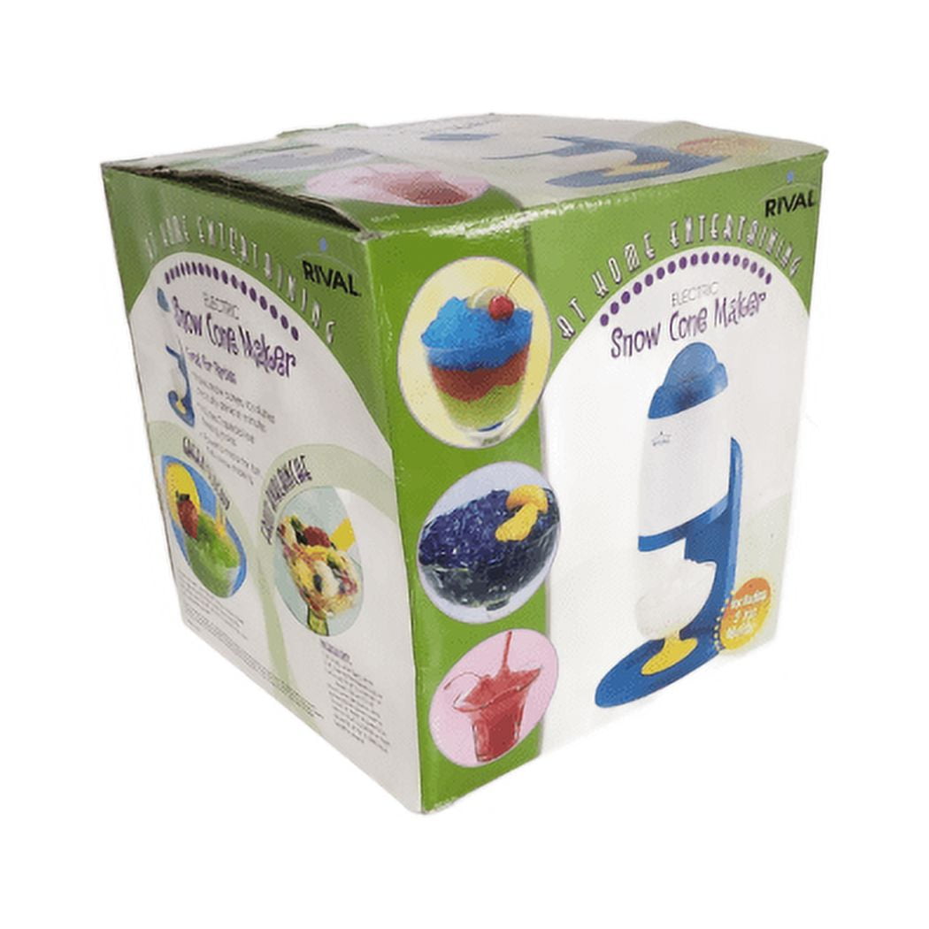 Rival Electric Snow Cone Maker Blue Model IS575