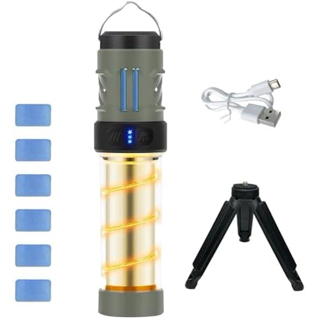 Rival Tac Buzz Repel Pro Lamp 3in1 Mosquito Repellent Rechargeable