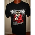 Rivalry Club By Any Mean Necessary Miami Gun Club Men's Large Black T
