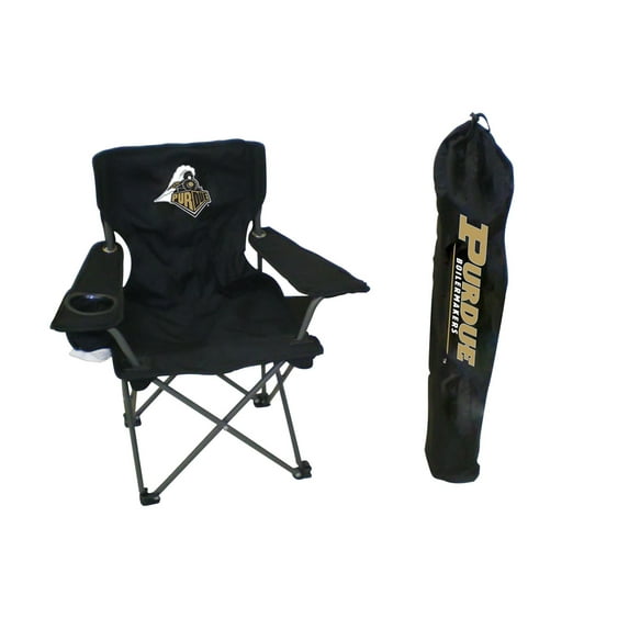 Rivalry Purdue Sports Team Logo Outdoor Camping Tailgate Kids Youth Junior Chair