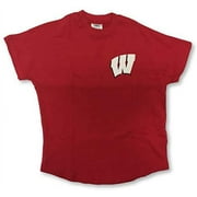 Rivalry Threads Wisconsin Badgers Girl's Logo 2 Sided Crew Neck T-Shirt