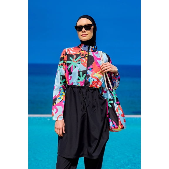 Rivamera Full-Coverage Modest Swimsuit - R2510