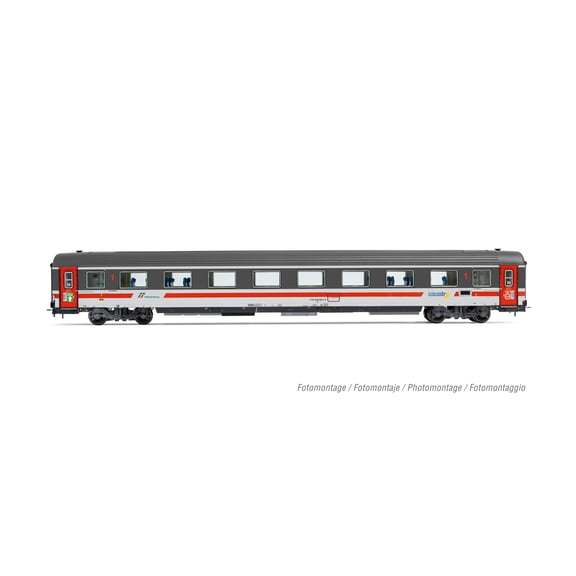 Rivarossi FS, 2-units pack Gran Confort 1985 open space, A (normal) + AH with handicap seats, X