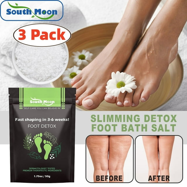 Rivcadio Health 3 Pack Circulation Foot Soak Epsom Salt with Natural