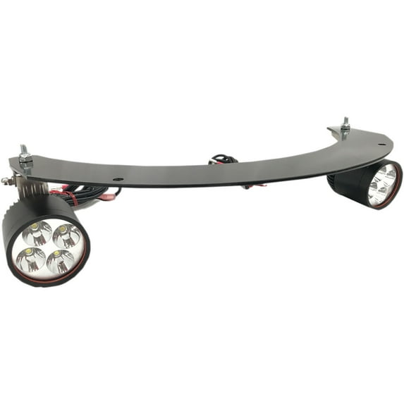 Rivco Fairing Mounted LED Black Driving Light Kit (GL18006FBK)