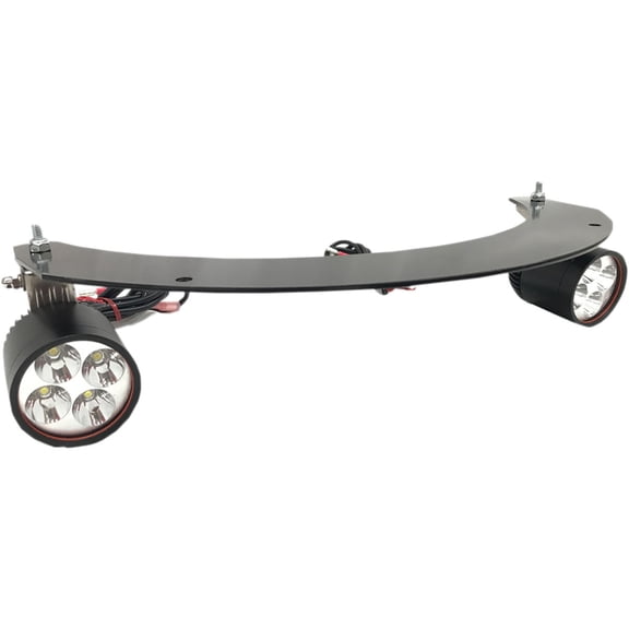 Rivco Fairing Mounted LED Black Driving Light Kit (GL18006FBK)