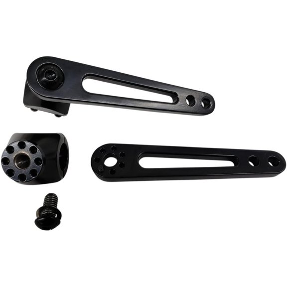 Rivco Products HD005BK Engine Guard Footpeg Mounts - 1/4in.