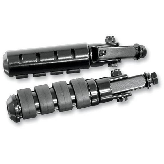Rivco Products PEGSBK Anti-Vibration Highway Pegs - Black