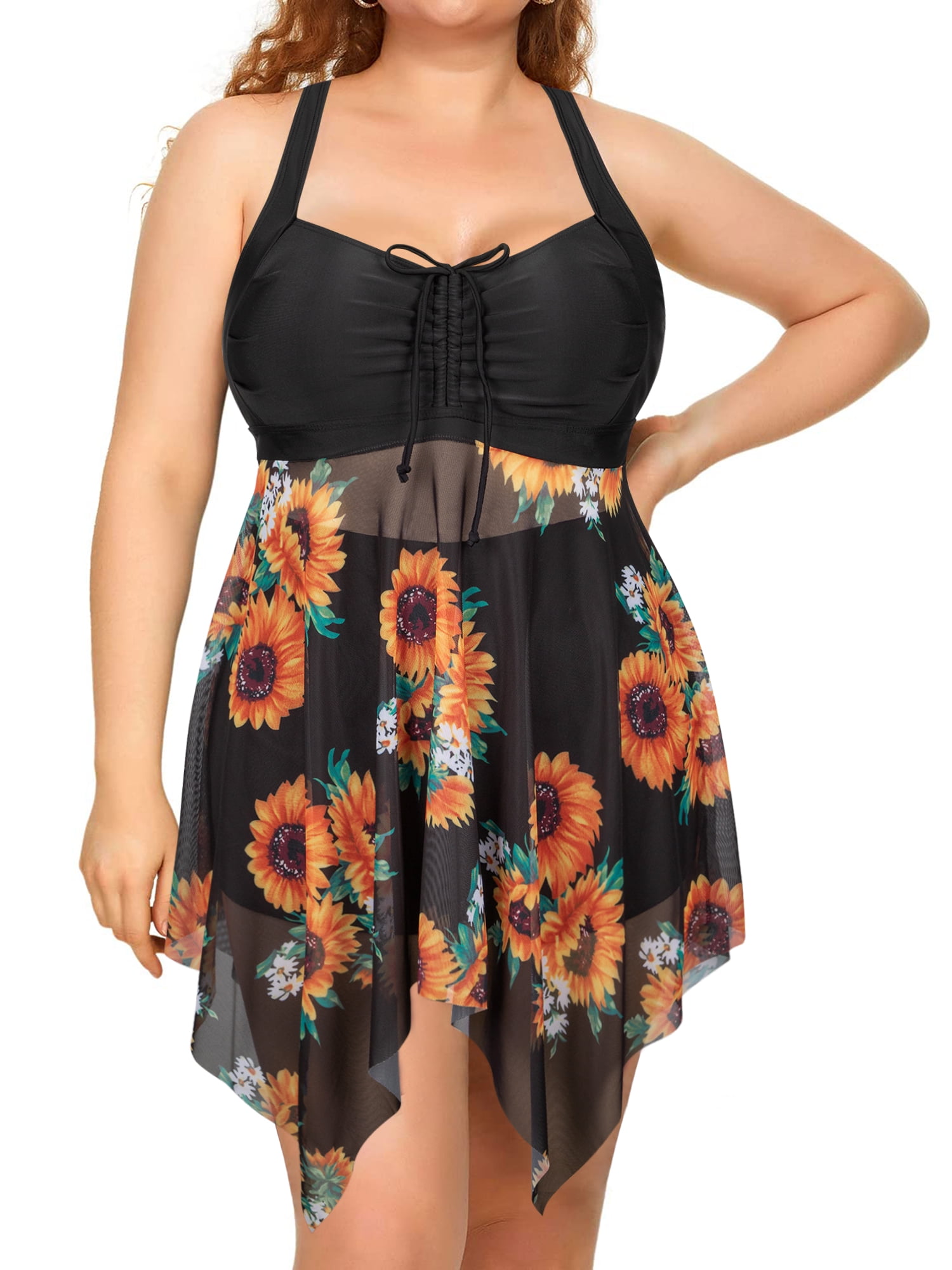 Swimdress with boyshorts sale