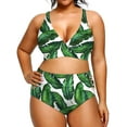 thumbnail image 1 of Rivelino Womens Plus Size Bikini Swimsuits High Waisted Two Piece Bathing Suits, 1 of 9