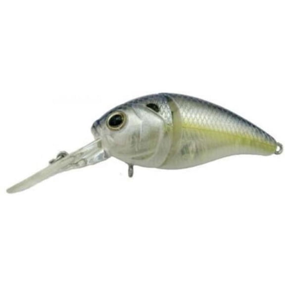 River 2 Sea WO-DW100-02 2 in. R2S D Walker 100 Fishing Freshwater Lure, Iced White