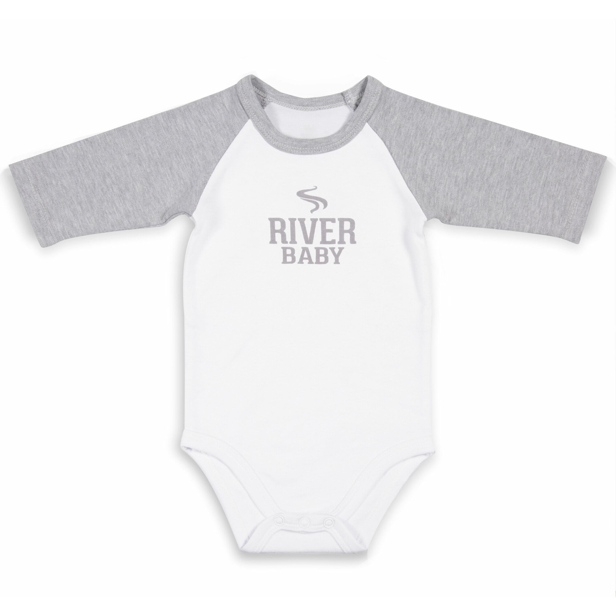 River Baby - 12-24 Months 3/4 Length Bodysuit