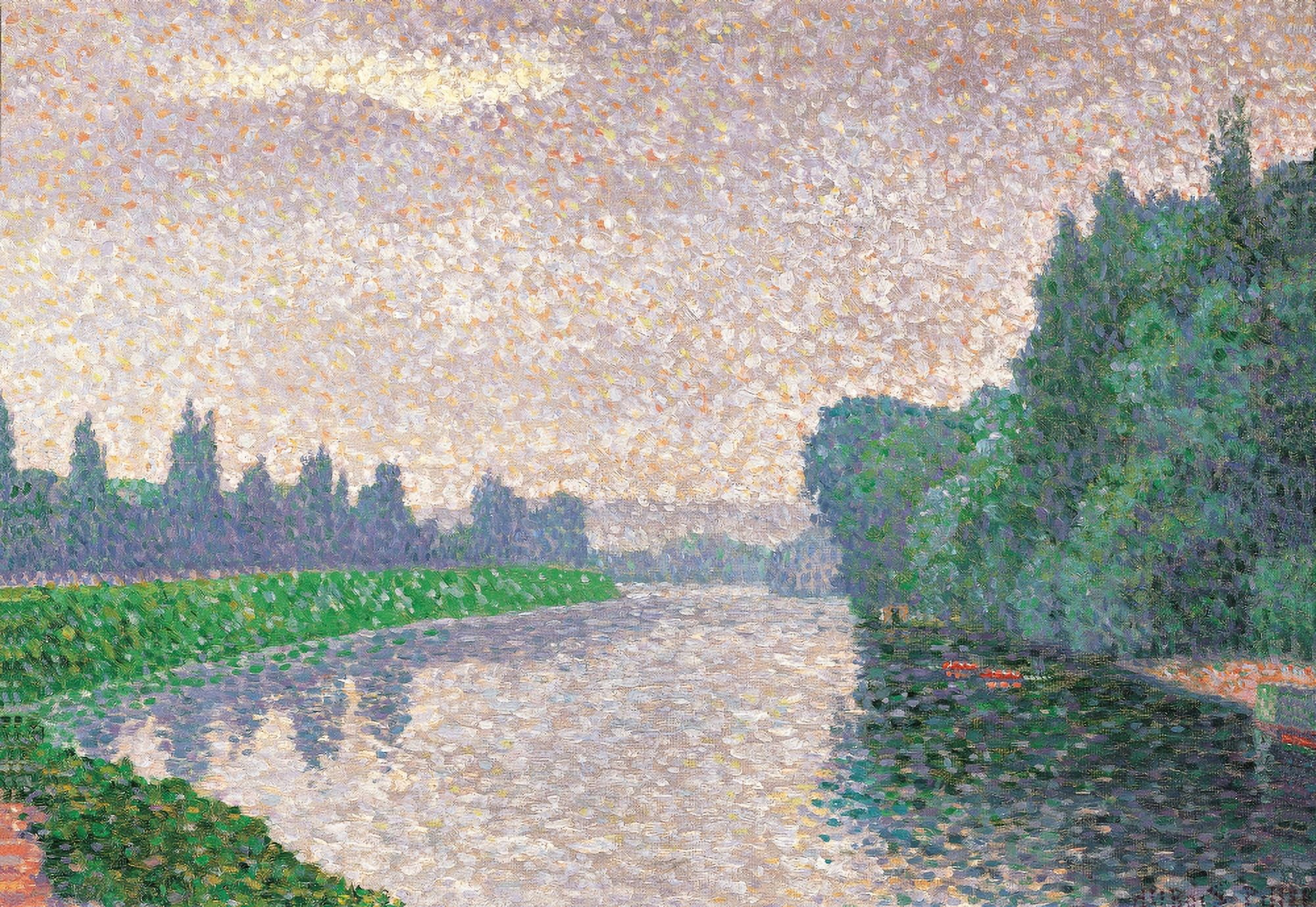 River Bank Canvas Art -  (36 x 24)