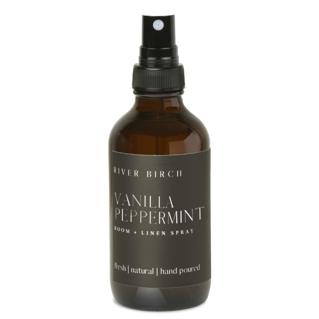River Birch Vanilla Peppermint Scented Linen and Room Spray | Home ...