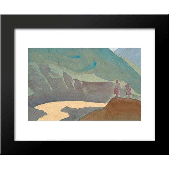 River Chandra 20x24 Framed Art Print by Nicholas Roerich