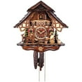 thumbnail image 1 of River City Clocks 26-Nov Chalet Style One Day Cuckoo Clock with Beer Drinker, 1 of 1