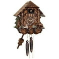 thumbnail image 1 of River City Clocks One Day Cuckoo Clock Cottage with Hand-carved Bears, 1 of 2