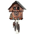 thumbnail image 1 of River City Clocks One Day Musical Cuckoo Clock with Hand-painted Flowers and Moving Dancers, 1 of 6