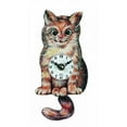 thumbnail image 1 of River City Cuckoo  Butters the Cat - Moving Eyes Cat Clock with Tail Pendulum, 1 of 1