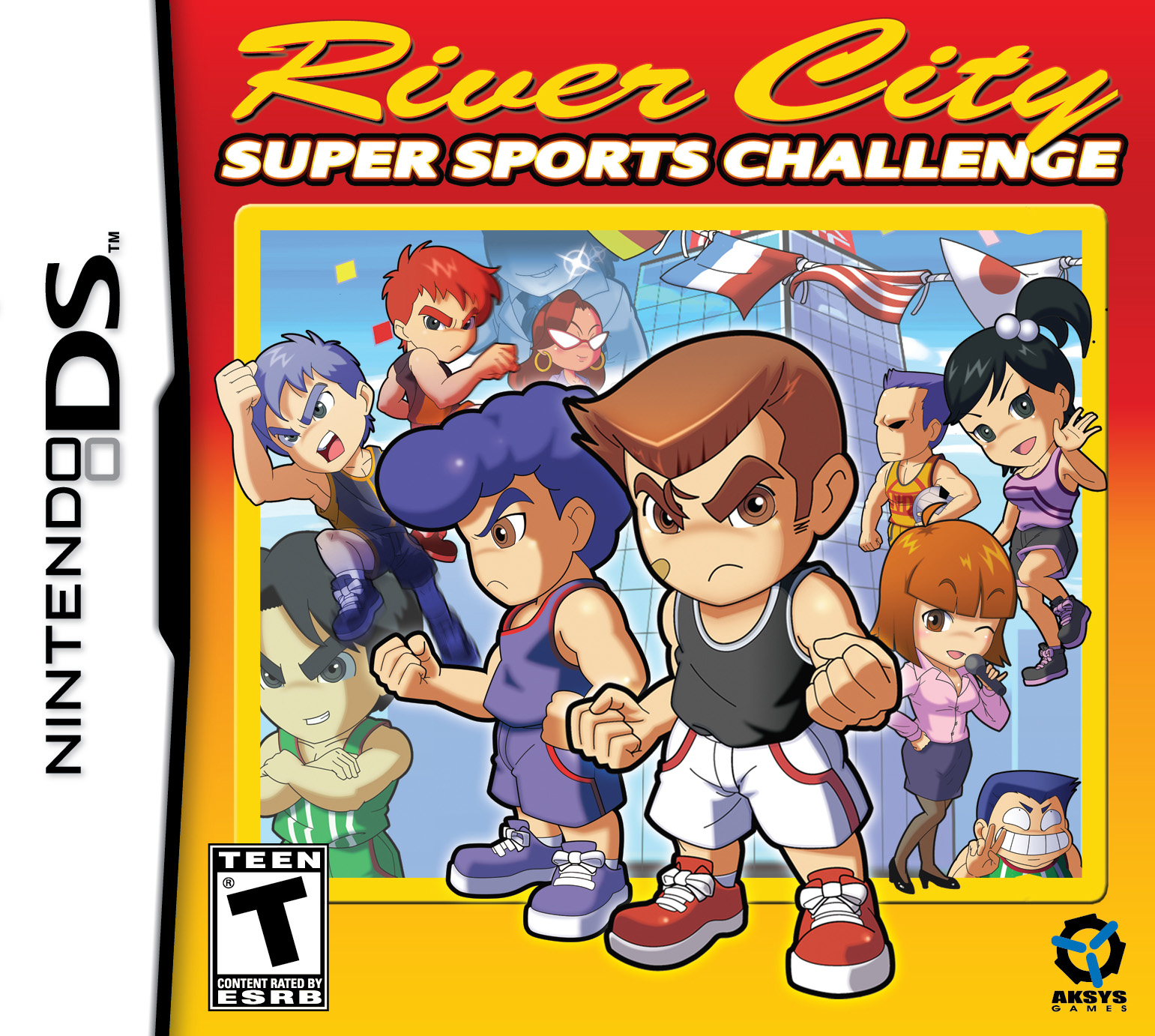 River City Sports Challenge, Aksys Games, NintendoDS, 893610001358 - image 1 of 1