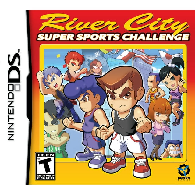 River City Sports Challenge, Aksys Games, NintendoDS, 893610001358
