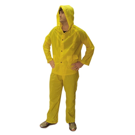 River City Squall 3-Piece PVC Rain Suit - O703 - Yellow - M