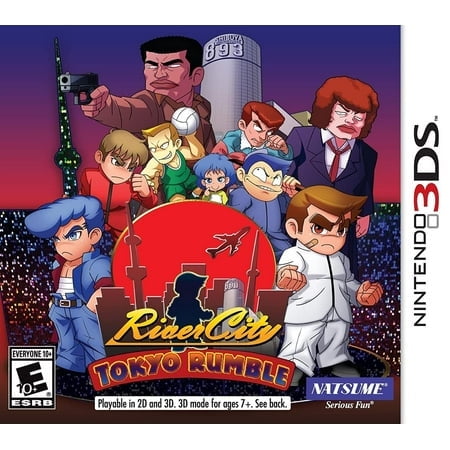 River City: Tokyo Rumble (No Keychain) - Nintendo 3DS