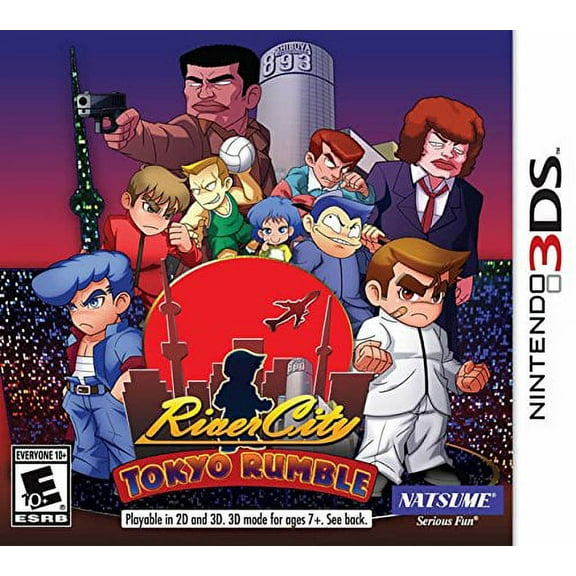 River City: Tokyo Rumble (No Keychain) - Nintendo 3DS