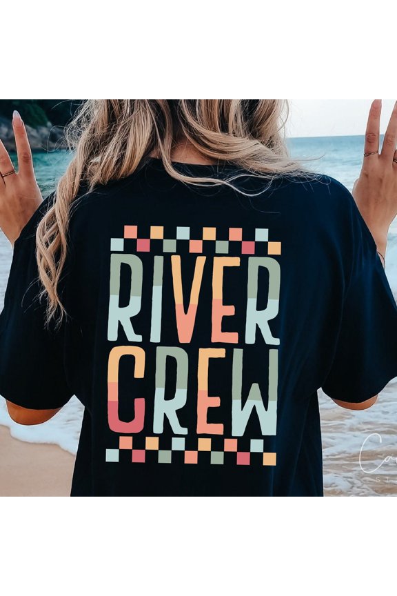 River Crew Shirt, River T-Shirt, River Vibes Shirt, Summer Vacation Shirt, River Squad Shirt, Unisex T-Shirt