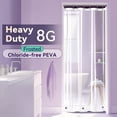 thumbnail image 1 of Yiannan Stall 8G Heavy Duty PEVA Shower Curtain Liner, Waterproof with Magnets, Frost, 36"x72", 1 of 8