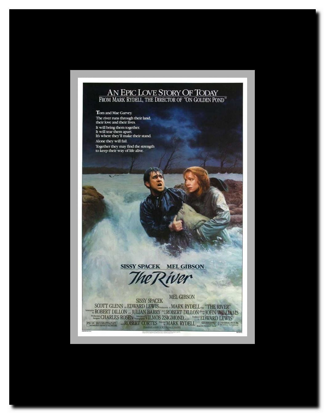 River Framed Movie Poster