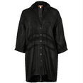 thumbnail image 1 of River Island Resort Oversize Lace Coverup Shirtdress in Black, Size S, 1 of 4
