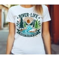 thumbnail image 1 of River Life Because Beaches Be Salty t-shirt, River T-shirt, Vintage Shirt TH200570, 1 of 5