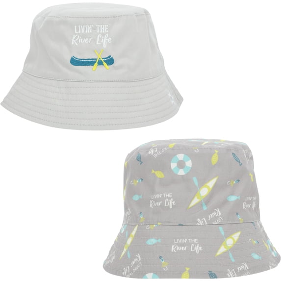 Pavilion Gift Company - River Life - Reversible Bucket Hat
2T-3T