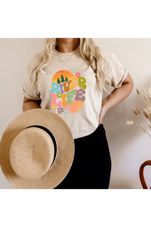 River Life Shirt, River Life T-Shirt, River Life Tee, Adventure Camping Shirt, Lake Life Shirt, Camping T-Shirt, Nature River Lover Shirts