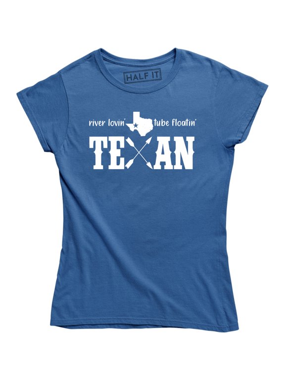 River Lovin Tube Floatin Texan - Texas Pride Graphic Women's T-Shirt