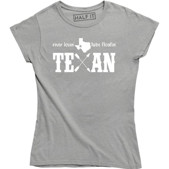 River Lovin Tube Floatin Texan - Texas Pride Graphic Women's T-Shirt