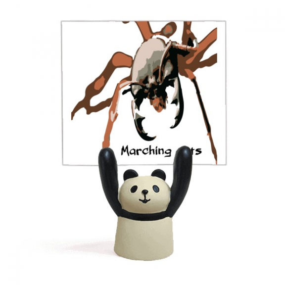 River Marching Ants Art Deco Fashion Memo Holder Cartoon Animal Panda Stand Decoration