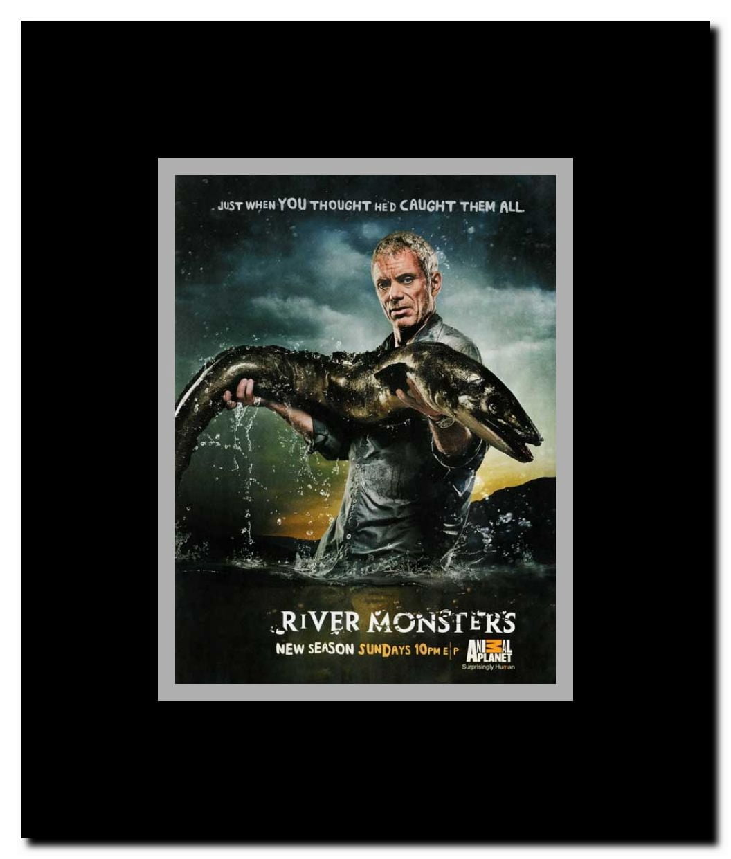 River Monsters Framed Movie Poster