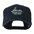 thumbnail image 1 of River Rats Vietnam with Riverboat Embroidered Cap - Navy OSFM, 1 of 5