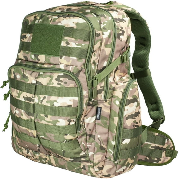 River Road Huntex 40L Backpack - Durable for Hunting, Hiking, and Travel - Unisex - Green Camo