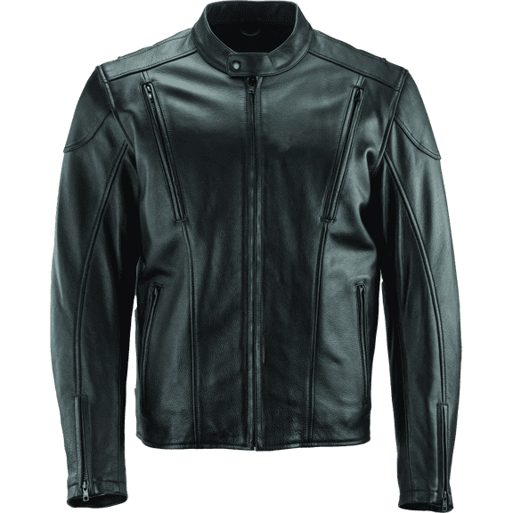 River Road Race Leather Jacket Black - 3XL