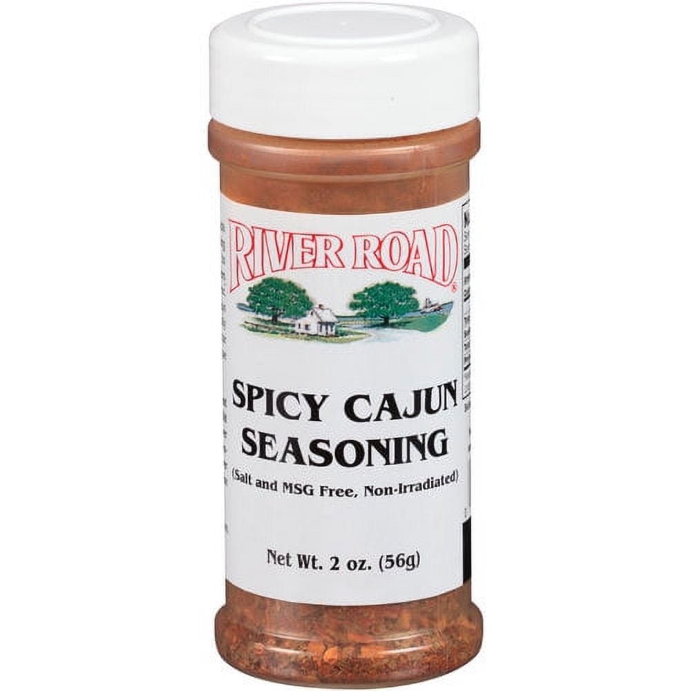 River Road Spicy Cajun Seasoning, 2 oz Jar